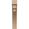Ekena Millwork 4"W x 8"D x 24"H Thin Rockford Rough Cedar Woodgrain TimberThane Corbel, Primed Tan CORUR04X08X24ROCRCPR - alternate 2